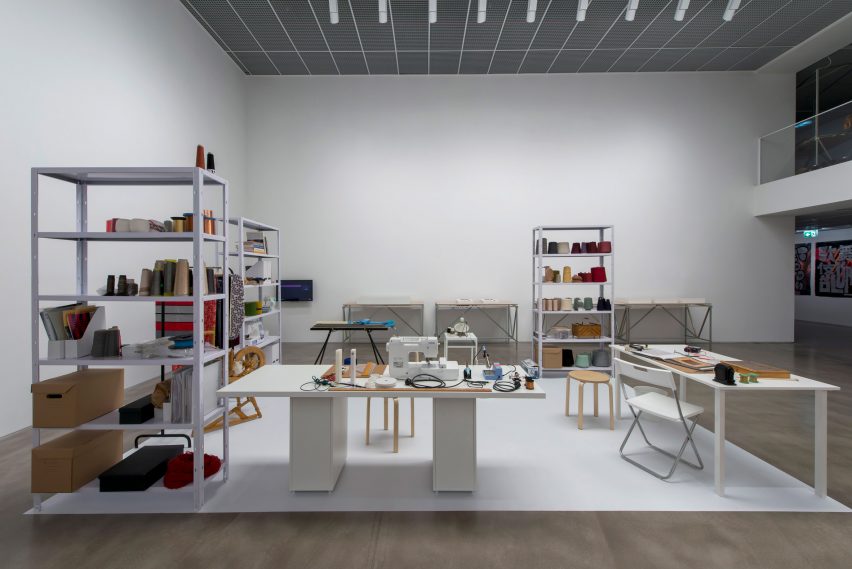 Stitching Worlds by Ebru Kurbak at the Istanbul Design Biennial