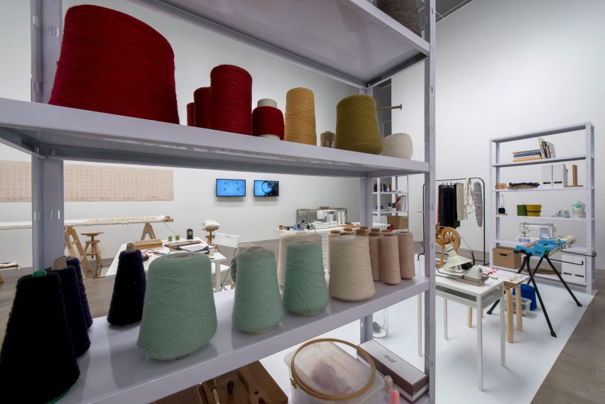 Stitching Worlds by Ebru Kurbak at the Istanbul Design Biennial