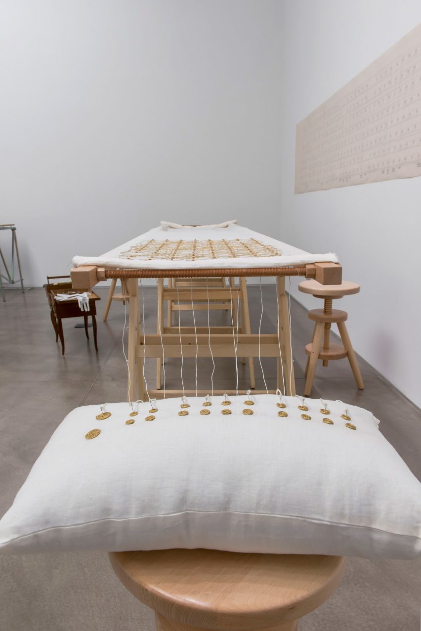 Stitching Worlds by Ebru Kurbak at the Istanbul Design Biennial