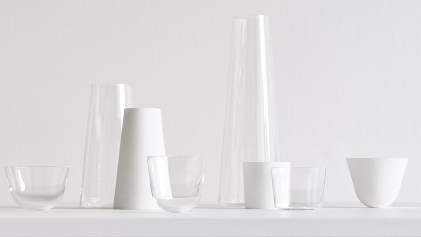 Studio Vit designs glass and china Vessels to be “as thin as possible”