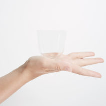 Studio Vit designs glass and china Vessels to be “as thin as possible”
