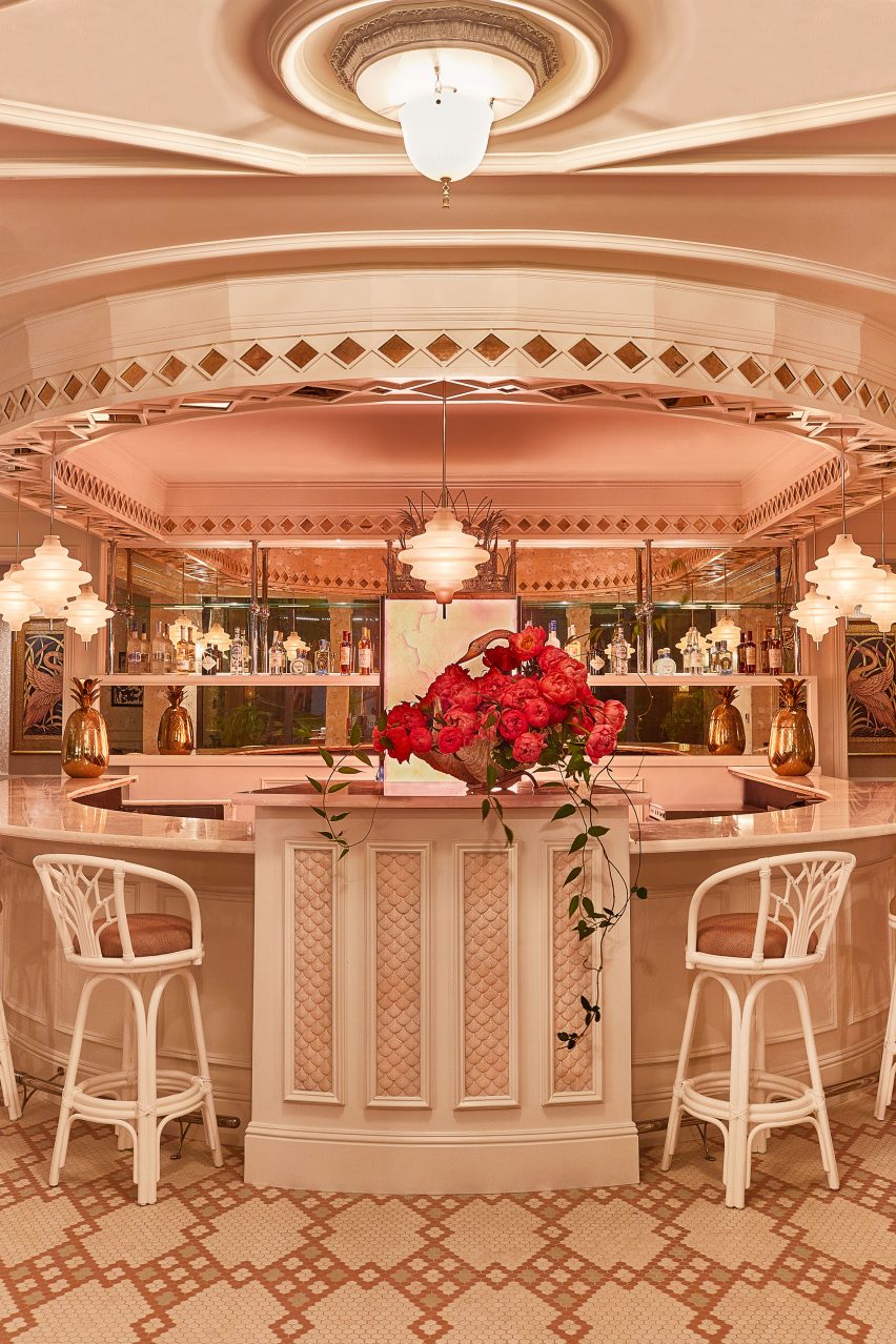 Swan restaurant interior by Ken Fulk