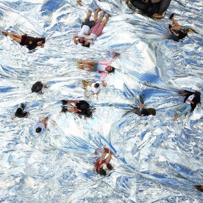 Dezeen's top 10 controversial stories of 2018: Massive NASA space blanket proposed as billowing Burning Man installation