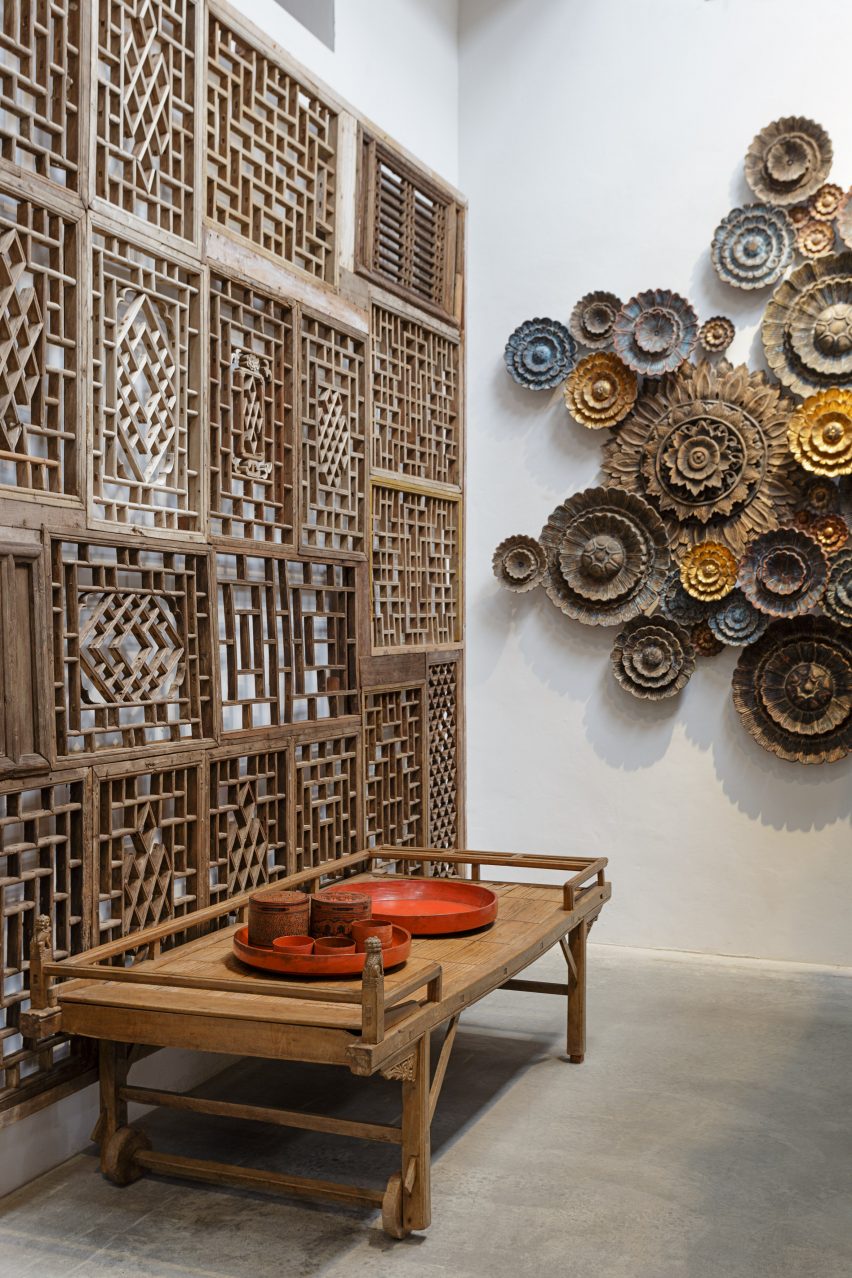 The Golden Triangle antiques store in Chiang Mai, Thailand