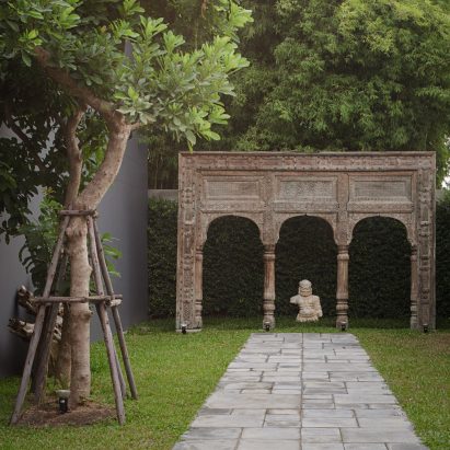 The Golden Triangle antiques store in Chiang Mai, Thailand