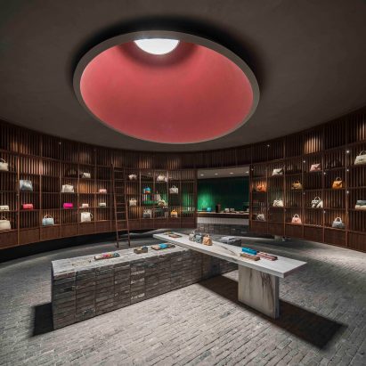 Dezeen's top 10 shops of 2018: Valextra by Neri&Hu