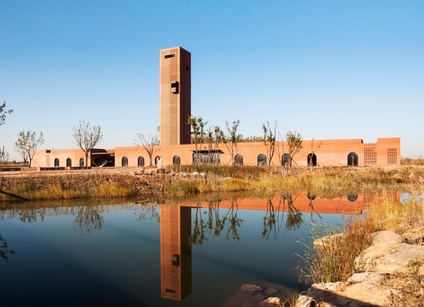 Tower of Bricks art centre in China by Interval Architects