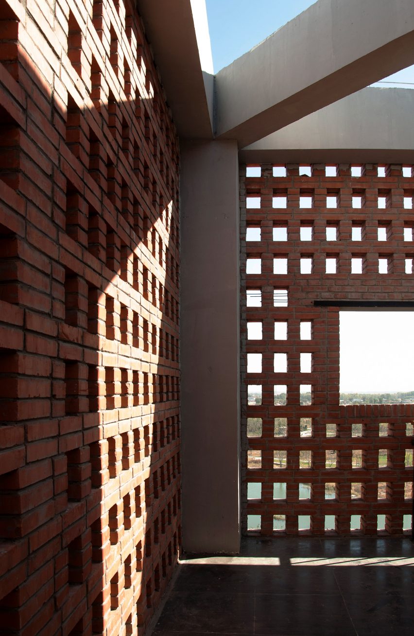 Tower of Bricks art centre in China by Interval Architects