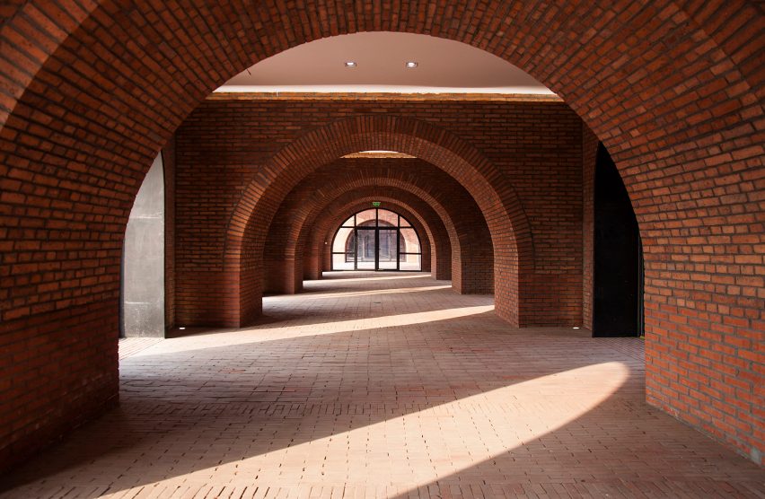 Tower of Bricks art centre in China by Interval Architects