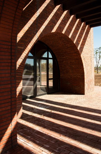 Tower of Bricks art centre in China by Interval Architects