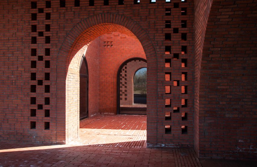 Tower of Bricks art centre in China by Interval Architects