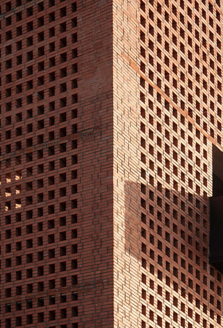 Tower of Bricks art centre in China by Interval Architects