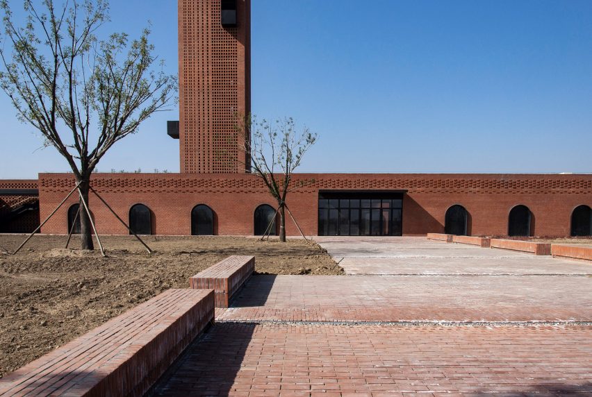 Tower of Bricks art centre in China by Interval Architects