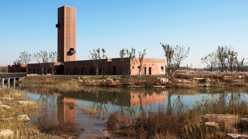 Tower of Bricks art centre in China by Interval Architects