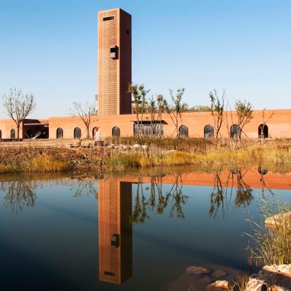 Tower of Bricks art centre in China by Interval Architects