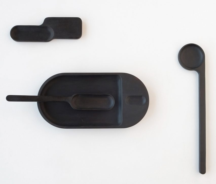 Bone and utensils by Loic Bard