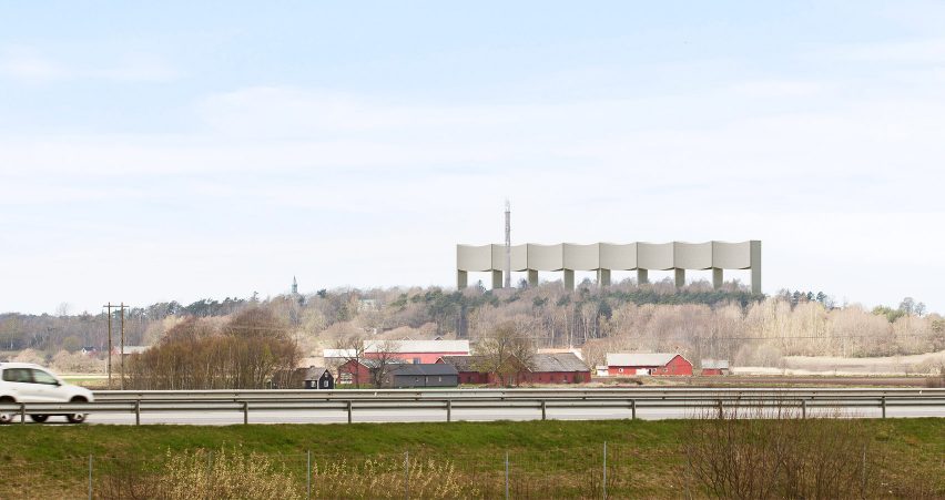VÅGA water tower by White Arkitekter, Varberg, Sweden