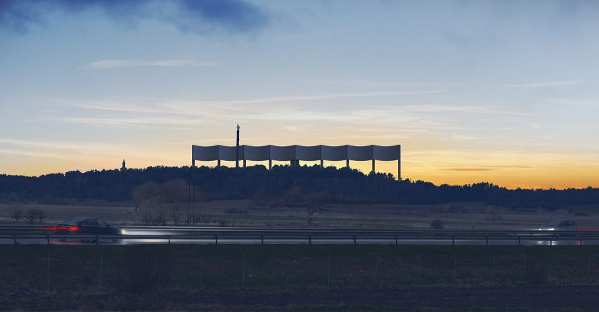 VÅGA water tower by White Arkitekter, Varberg, Sweden