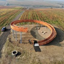 The Walk Above the Vineyards viewpoint in the Czech Republic by Keeo