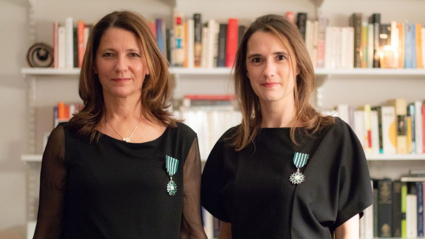 Portrait of Odile Hainaut and Claire Pijoulat