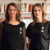 Portrait of Odile Hainaut and Claire Pijoulat