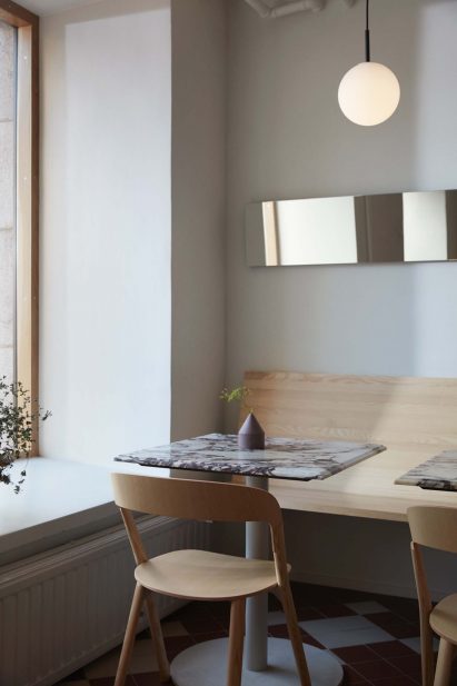 WAY bakery and wine bar in Helsinki by Studio Joanna Laajisto