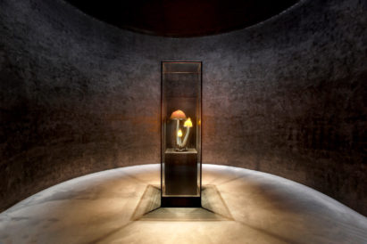 Interiors of Yumin Art Nouveau Collection exhibition designed by JAC Studios