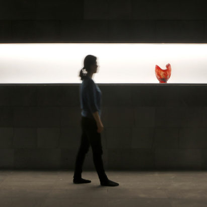 Interiors of Yumin Art Nouveau Collection exhibition designed by JAC Studios