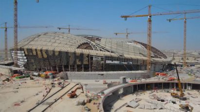 Al Wakrah Stadium by Zaha Hadid Architects for Qatar 2022 World Cup