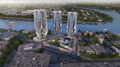 Zaha Hadid Architects' trio of Brisbane skyscrapers dropped