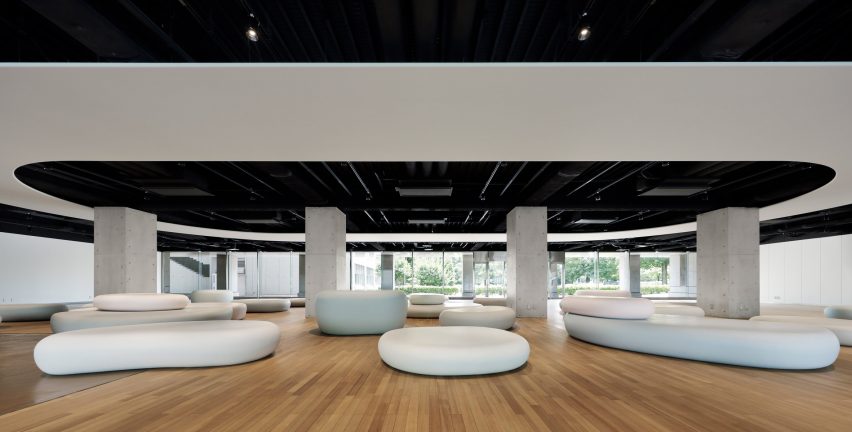 Zero Space student recreation area by Igarashi Design Studio