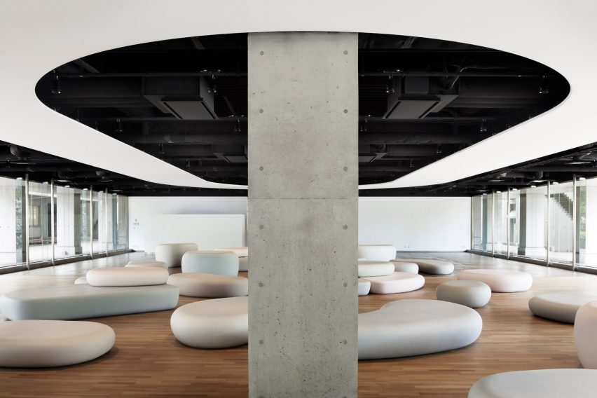 Zero Space student recreation area by Igarashi Design Studio