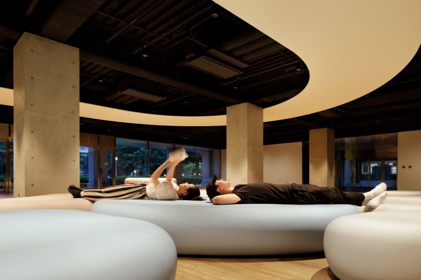 Zero Space student recreation area by Igarashi Design Studio