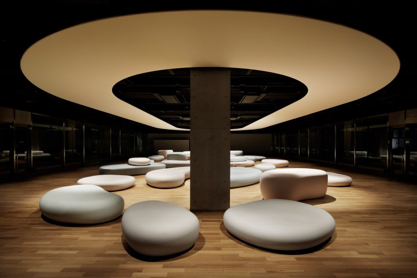 Zero Space student recreation area by Igarashi Design Studio