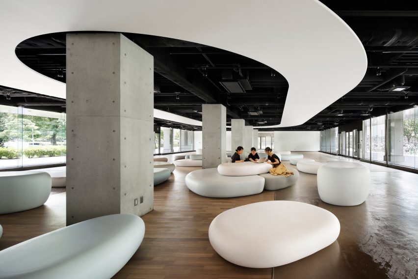 Zero Space student recreation area by Igarashi Design Studio