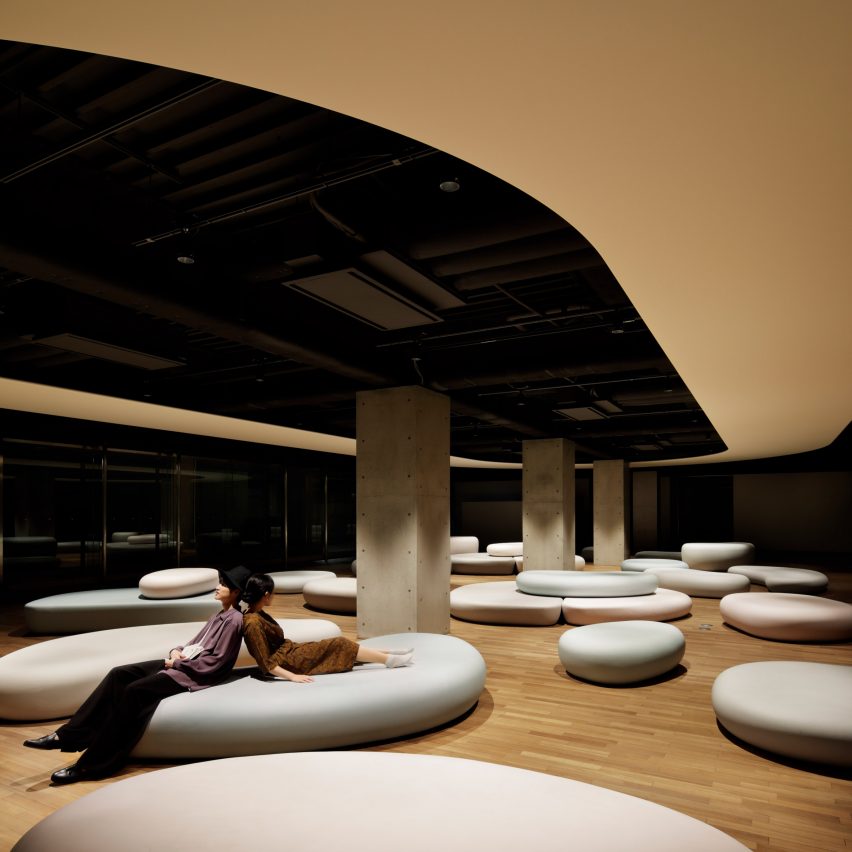 Zero Space student recreation area by Igarashi Design Studio