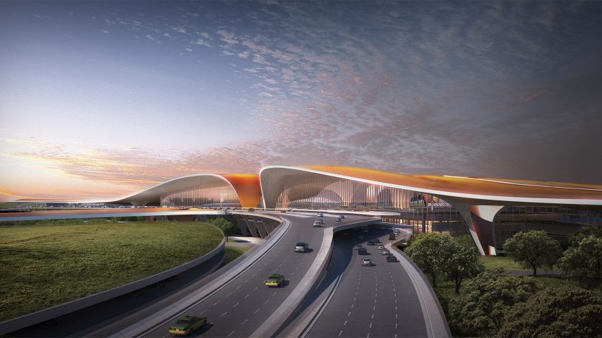 Beijing New Airport by Zaha Hadid