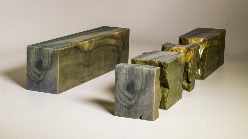 3D-printed "wood" by Columbia University