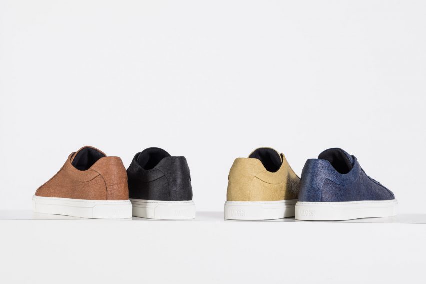 Hugo Boss Pinatex vegan shoes