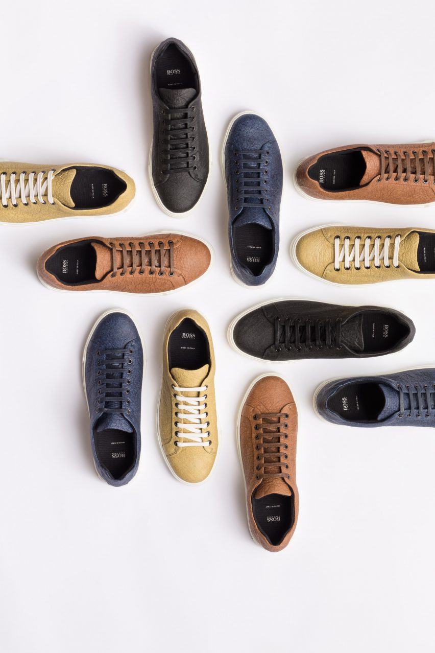 Hugo Boss Pinatex vegan shoes