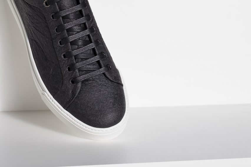 Hugo Boss Pinatex vegan shoes