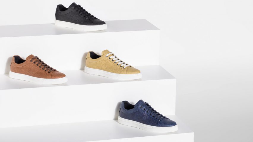 Hugo Boss Pinatex vegan shoes