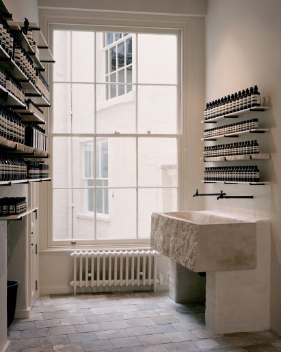 Aesop Bath store, England designed by JamesPlumb