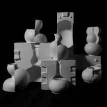 Ruohong Wu creates unique porcelain objects using Chinese mass-production techniques