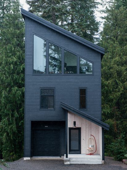 Alpine Noir Chalet by Keystone Architecture and Casework