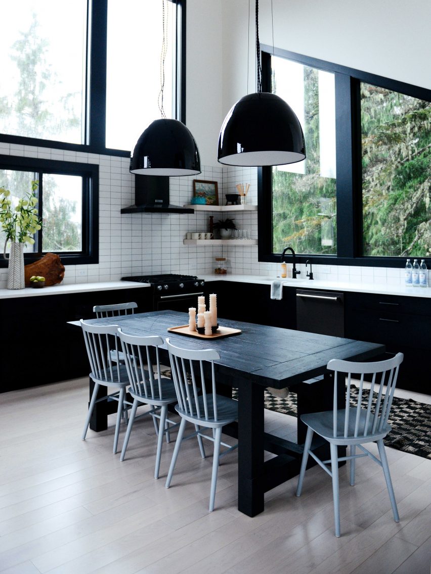 Alpine Noir Chalet by Keystone Architecture and Casework