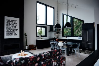 Alpine Noir Chalet by Keystone Architecture and Casework