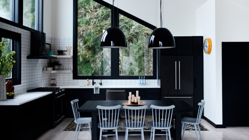 Alpine Noir Chalet by Keystone Architecture and Casework