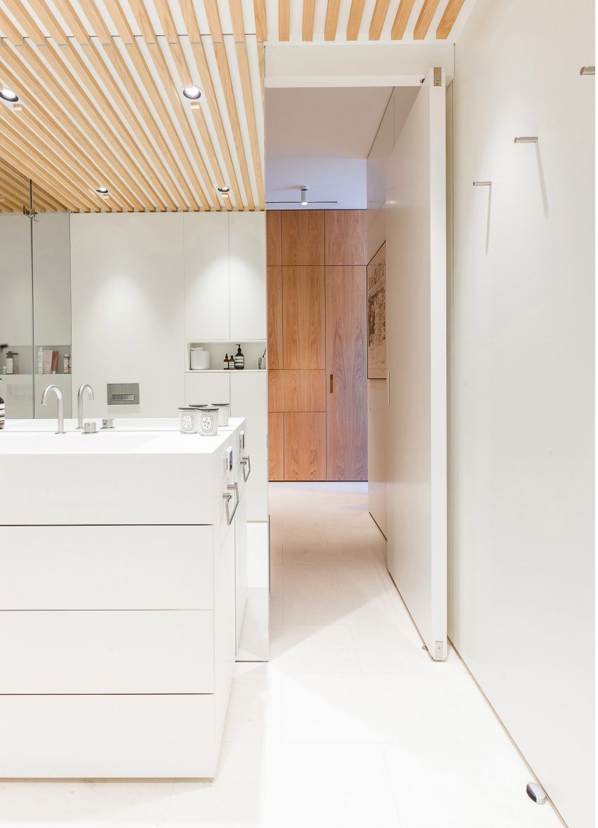 Interiors of Argentona Apartment, designed by YLAB Arquitectos