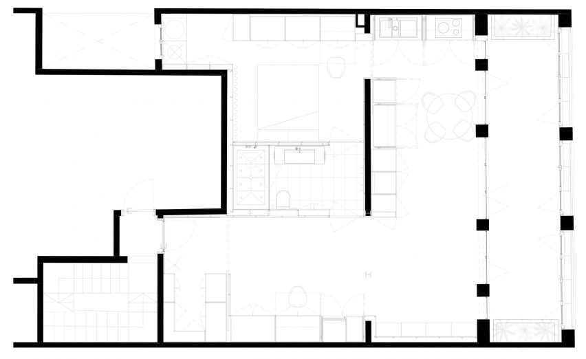 Argentona Apartment, designed by YLAB Arquitectos